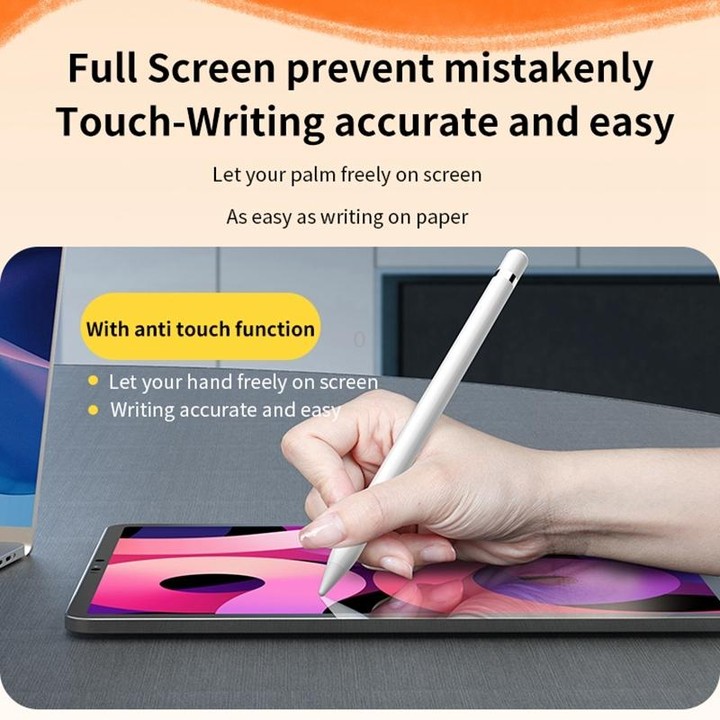 Yesido ST13 8 Pin Interface Multi-function Bluetooth Wireless Stylus Pen Capacitive Pencil for iPad (White)