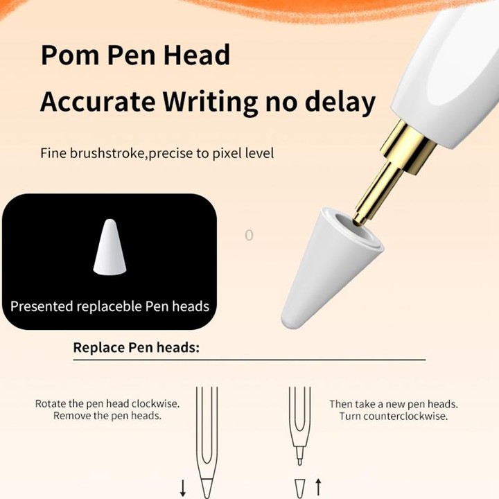 Yesido ST13 8 Pin Interface Multi-function Bluetooth Wireless Stylus Pen Capacitive Pencil for iPad (White)