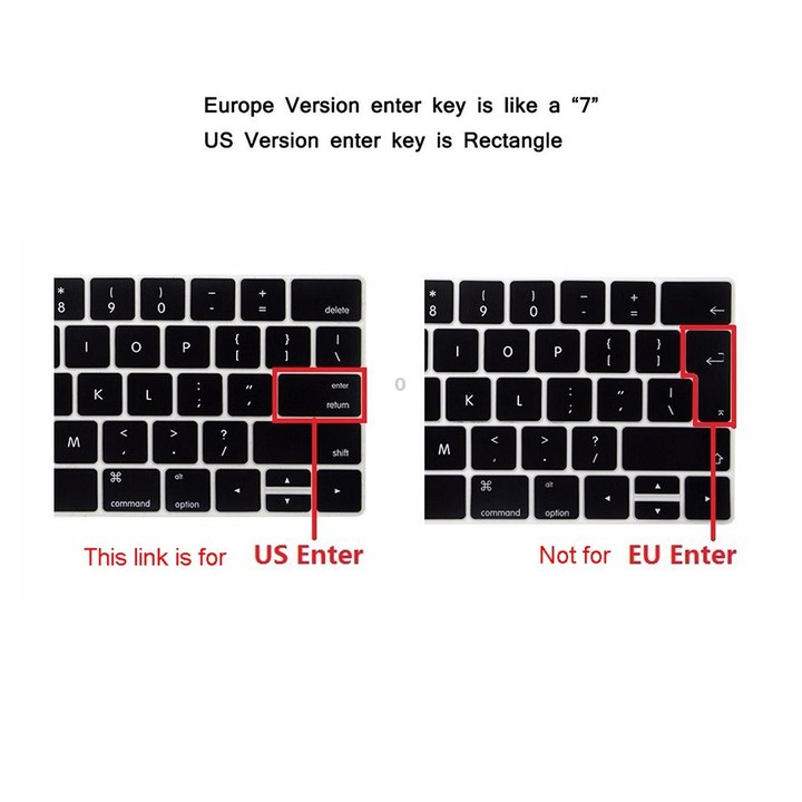ENKAY Hat-Prince 2 in 1 Frosted Hard Shell Plastic Protective Case + US Version Ultra-thin TPU Keyboard Protector Cover for 2016