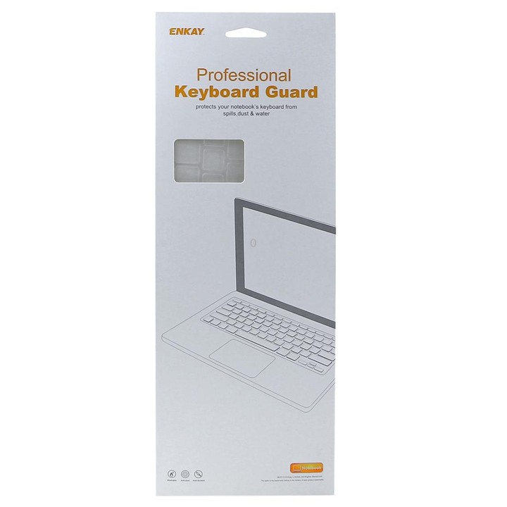 ENKAY Hat-Prince 2 in 1 Frosted Hard Shell Plastic Protective Case + US Version Ultra-thin TPU Keyboard Protector Cover for 2016