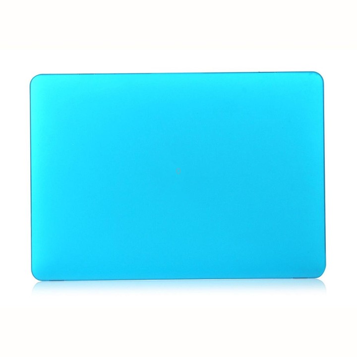 Laptop Frosted Style PC Protective Case for MacBook Pro 15.4 inch A1990 (2018)(Lake Blue)