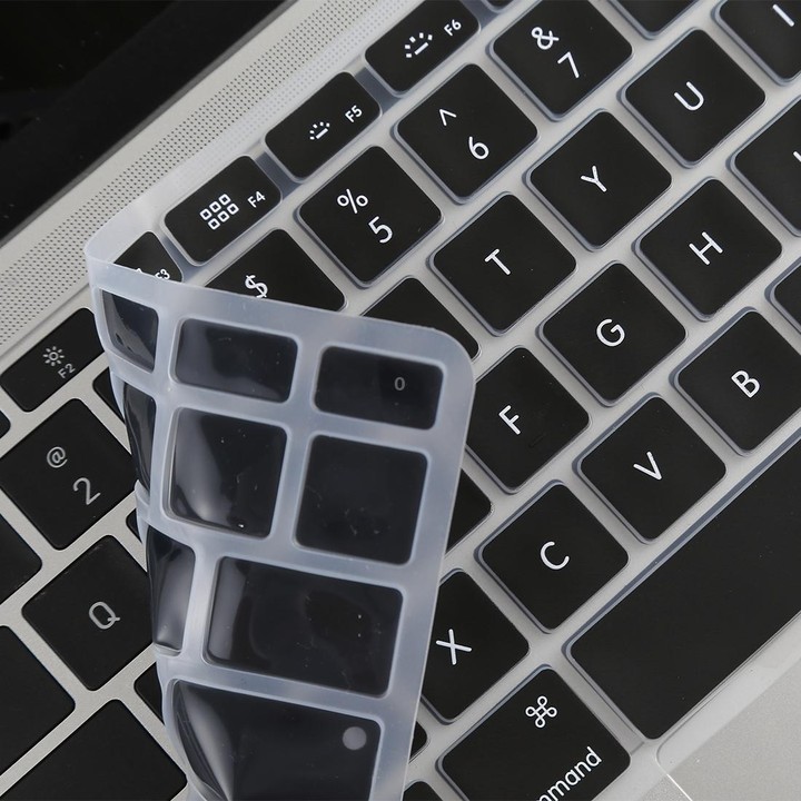 Keyboard Protector Silica Gel Film for MacBook Pro 13 / 15 & Air 13 (A1466 / A1502 / A1278 / A1286)(Black)