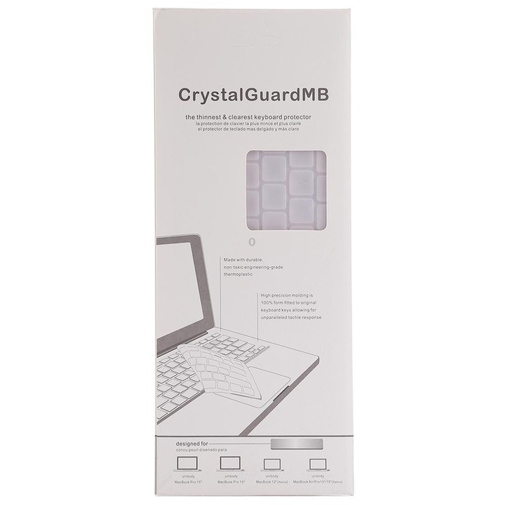 Keyboard Protector TPU Film for MacBook Pro 13 / 15 & Air 13 (A1466 / A1502 / A1278 / A1286)(White)