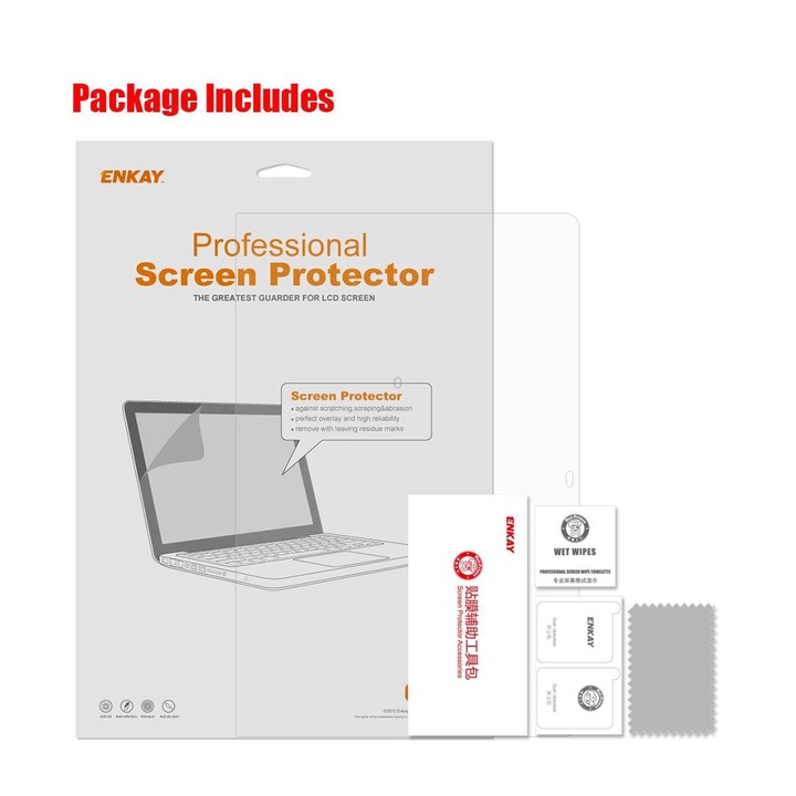 ENKAY for Apple MacBook Pro 13.3 inch (A1706/A1708/A1989/A2159) HD PET Screen Protector