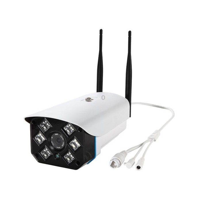 J-06 Indoor and Outdoor 1.0MP Wireless Wifi IP IR Camera, Support Infrared Night Vision / Motion Detection / TF Card (64GB Max),