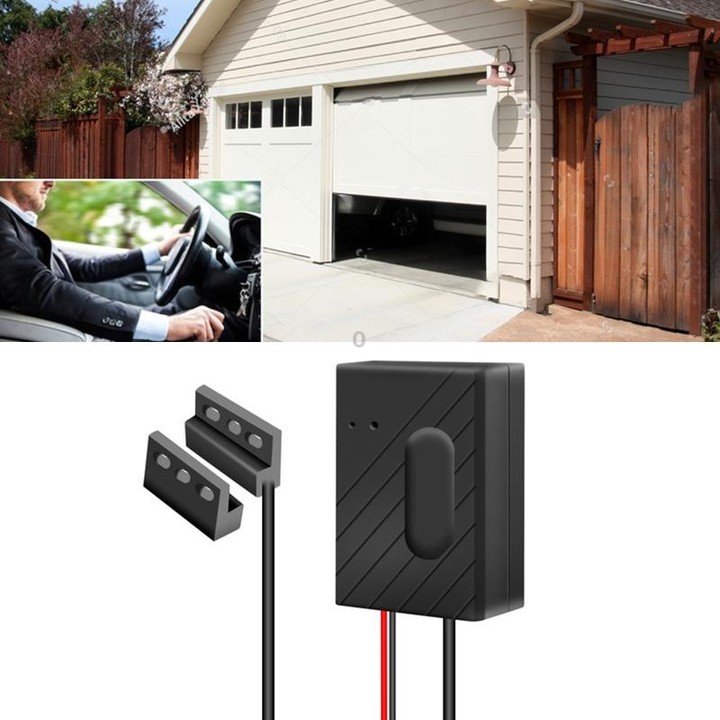 DY-CK400A Garage Door Switch Wireless WiFi Remote Controller, Support for Alexa Voice Control & APP Control & Multi-person Shari