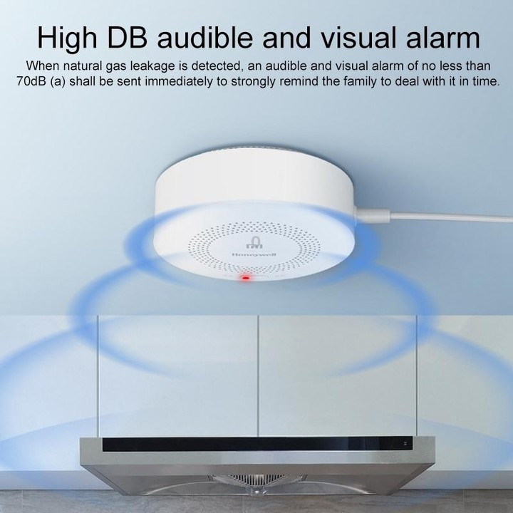 Original Xiaomi Smart Home Gas Alarm Sensor Detector, US Plug(White)