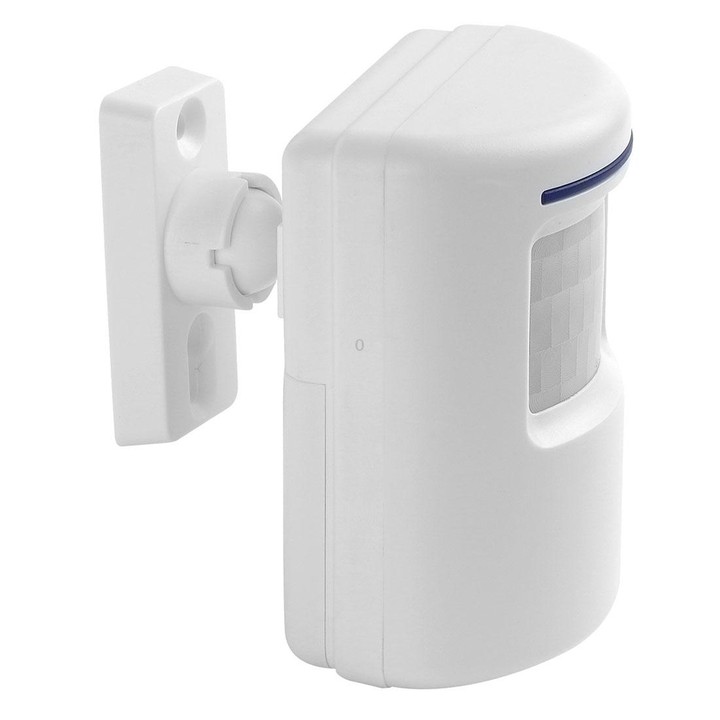 FY-0256 2 in 1 PIR Infrared Sensors (Transmitter + Receiver) Wireless Doorbell Alarm Detector for Home / Office / Shop / Factory