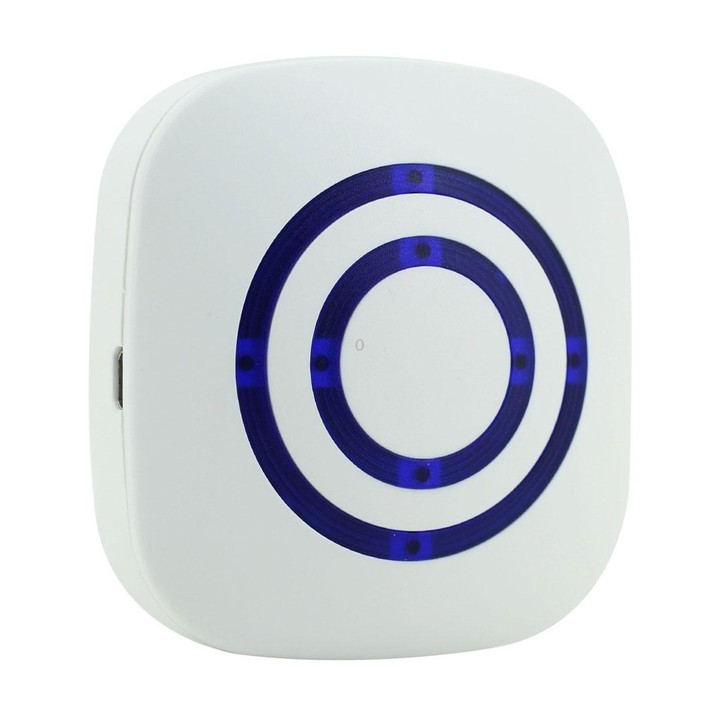 FY-0256 2 in 1 PIR Infrared Sensors (Transmitter + Receiver) Wireless Doorbell Alarm Detector for Home / Office / Shop / Factory