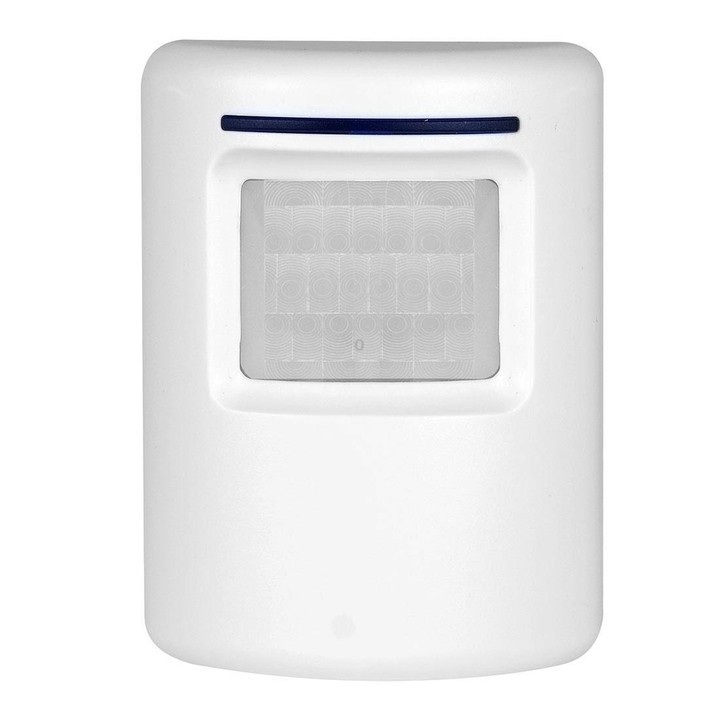 FY-0256 2 in 1 PIR Infrared Sensors (Transmitter + Receiver) Wireless Doorbell Alarm Detector for Home / Office / Shop / Factory