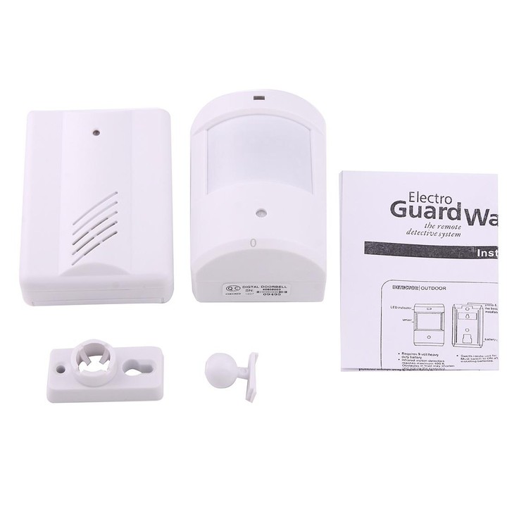 YF-0155 Good Safe Wireless Electro Guard Watch Remote Detective System Kit for Home Office, 1 x Receiver + 1 x Detector