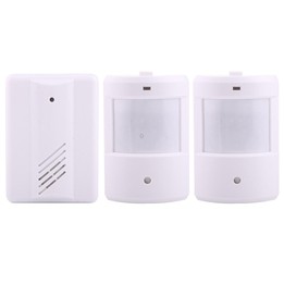 YF-0156 1 to 2 Good Safe Wireless Electro Guard Watch Remote Detective System Kit for Home Office, 1 x Receiver + 2 x Detector