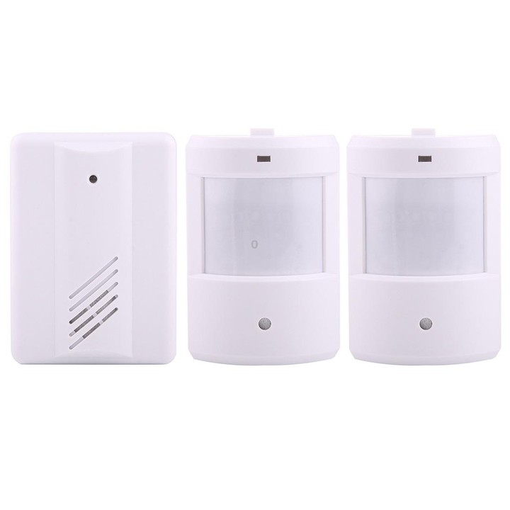 YF-0156 1 to 2 Good Safe Wireless Electro Guard Watch Remote Detective System Kit for Home Office, 1 x Receiver + 2 x Detector