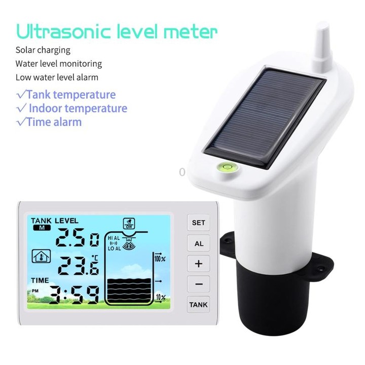 TS-FT003 Solar Charging Ultrasonic Liquid Level Meter