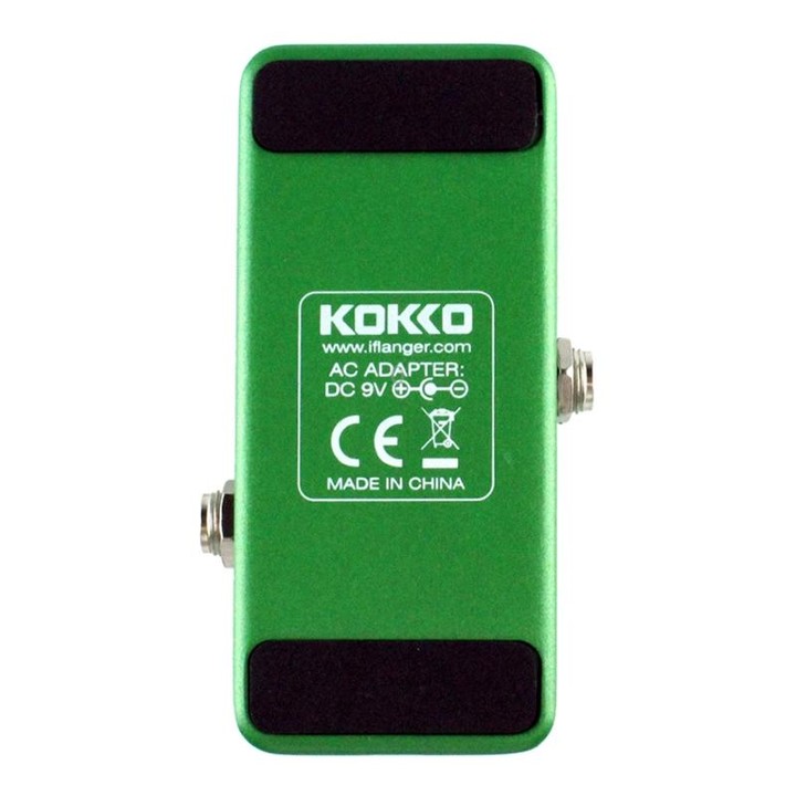 KOKKO FOD3 Mini Electric Guitar Tube Sound Overload Monoblock Effects Pedal(Green)