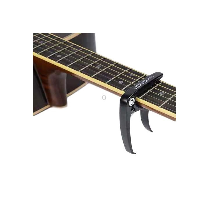 JOYO JCP-03 Zinc Alloy Guitar Capo Universal Capo for Acoustic Guitar Ukulele (Black)