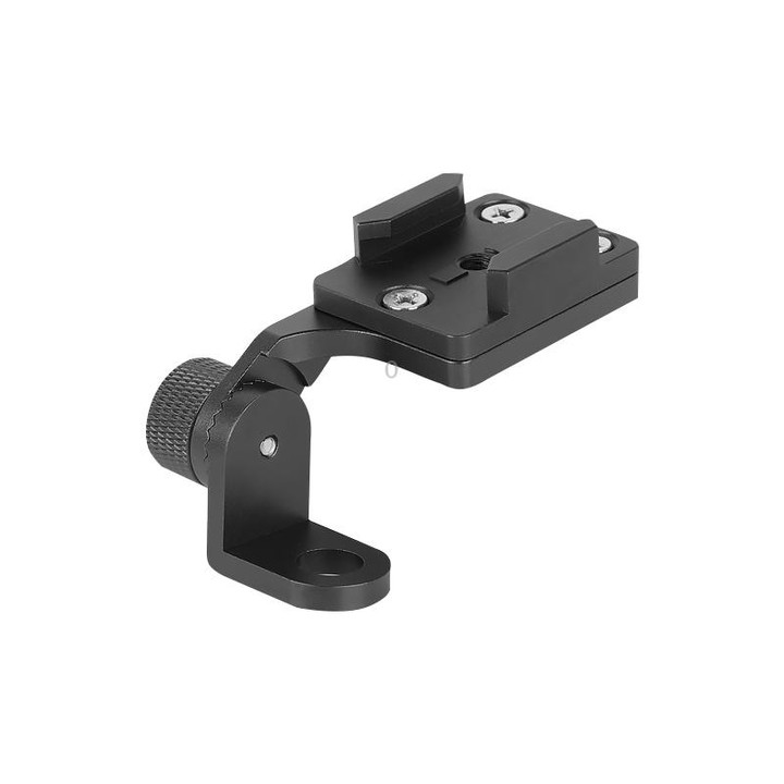 RUIGPRO Motorcycle Handlebar Alloy Phone Bracket for GoPro, Insta360, DJI and Other Action Cameras(Black)