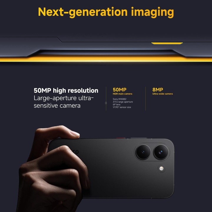 [HK Warehouse] Xiaomi POCO X8 Pro Global, 8GB+512GB, In-screen Fingerprint, 6.59 inch Xiaomi HyperOS 3 Dimensity 8500-Ultra Octa