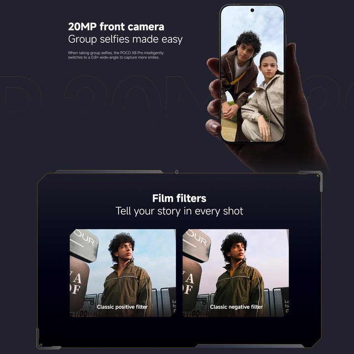 [HK Warehouse] Xiaomi POCO X8 Pro Global, 12GB+512GB, In-screen Fingerprint, 6.59 inch Xiaomi HyperOS 3 Dimensity 8500-Ultra Oct