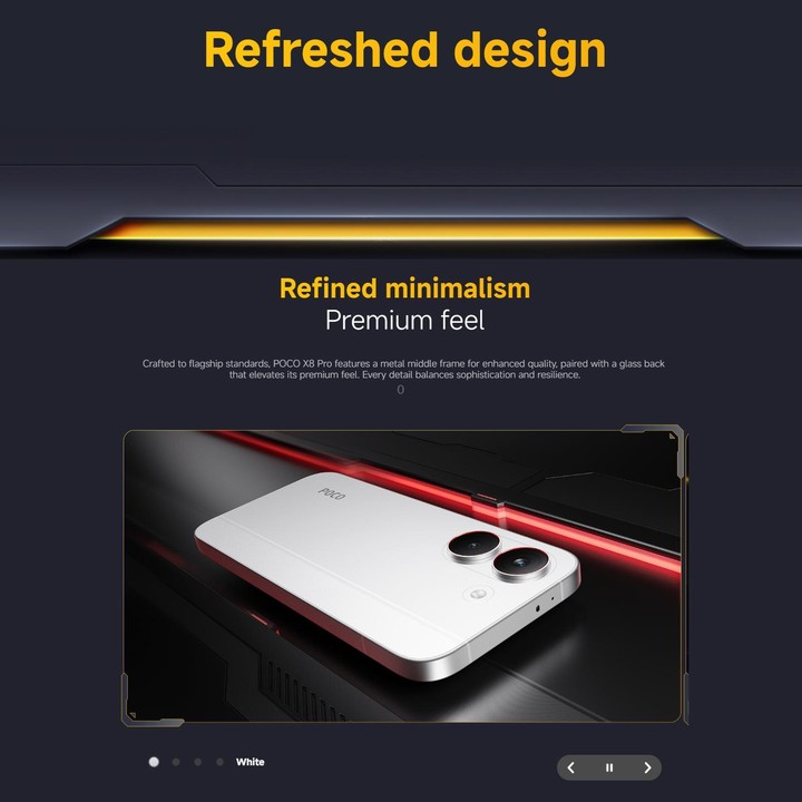 [HK Warehouse] Xiaomi POCO X8 Pro Global, 12GB+512GB, In-screen Fingerprint, 6.59 inch Xiaomi HyperOS 3 Dimensity 8500-Ultra Oct