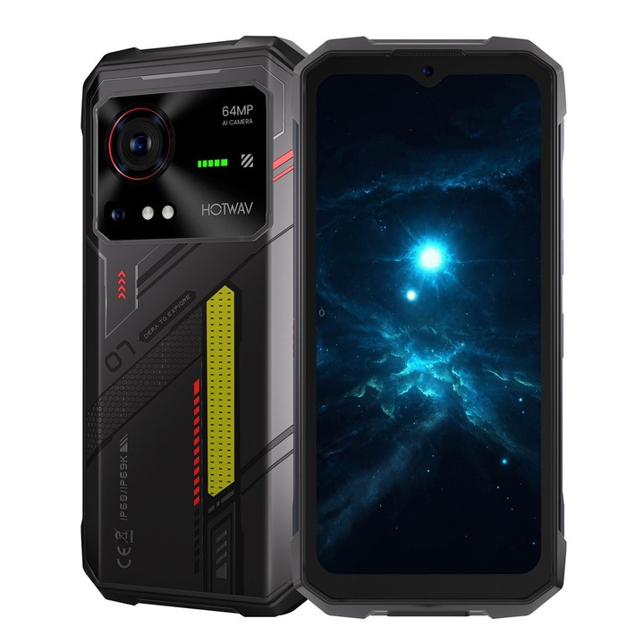 [HK Warehouse] HOTWAV Hyper 7 Rugged Phone, 8GB+256GB, 10800mAh, 6.6 inch Android 14 MediaTek Dimensity 7050 5G, Network: 5G, OT
