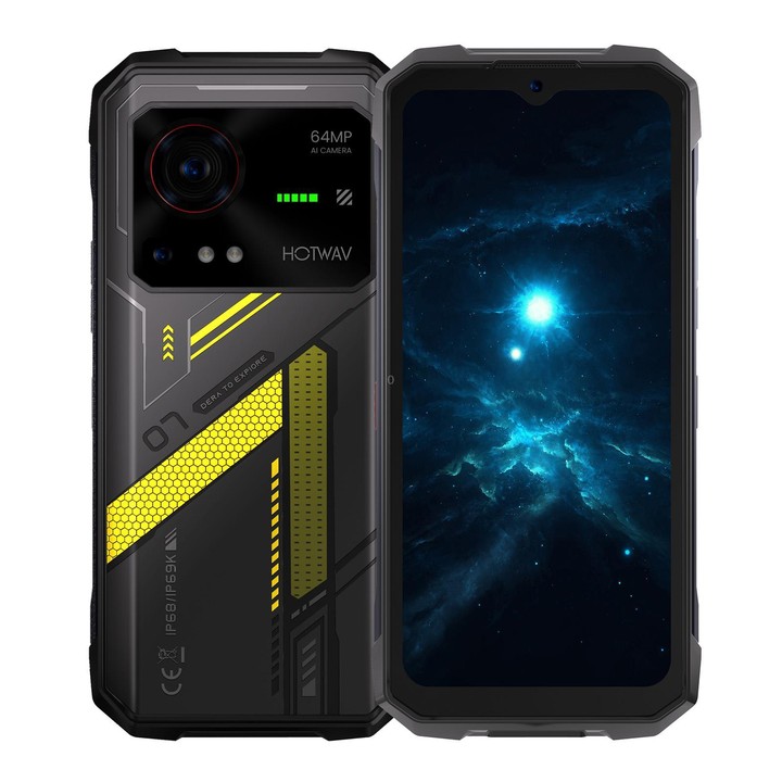 [HK Warehouse] HOTWAV Hyper 7 Rugged Phone, 8GB+256GB, 10800mAh, 6.6 inch Android 14 MediaTek Dimensity 7050 5G, Network: 5G, OT