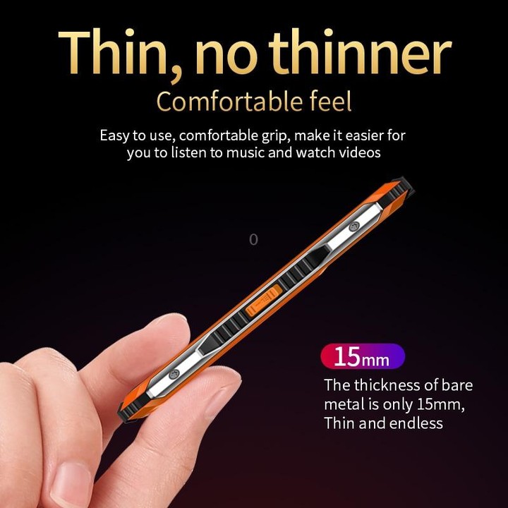 A6 4G Full Network Triple Proofing Elder Phone, Waterproof Shockproof Dustproof, 6800mAh Battery, 2.4 inch, 21 Keys, LED Flashli