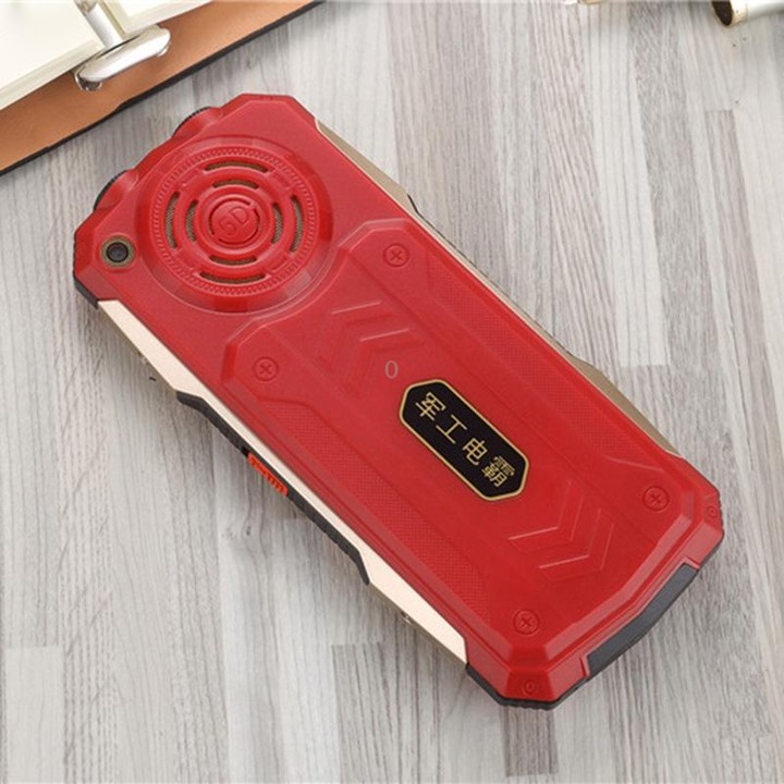 K1 Triple Proofing Elder Phone, Waterproof Shockproof Dustproof, 4800mAh Battery, 2.4 inch, 21 Keys, Bluetooth, LED Flashlight,
