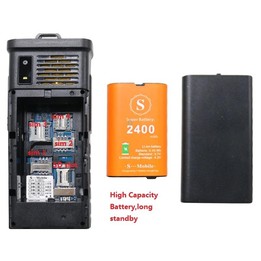 S-G8800 Triple Proofing Elder Phone, Waterproof Shockproof Dustproof, 2400mAh Battery, 2.2 inch, 21 Keys, LED Flashlight, FM, Qu