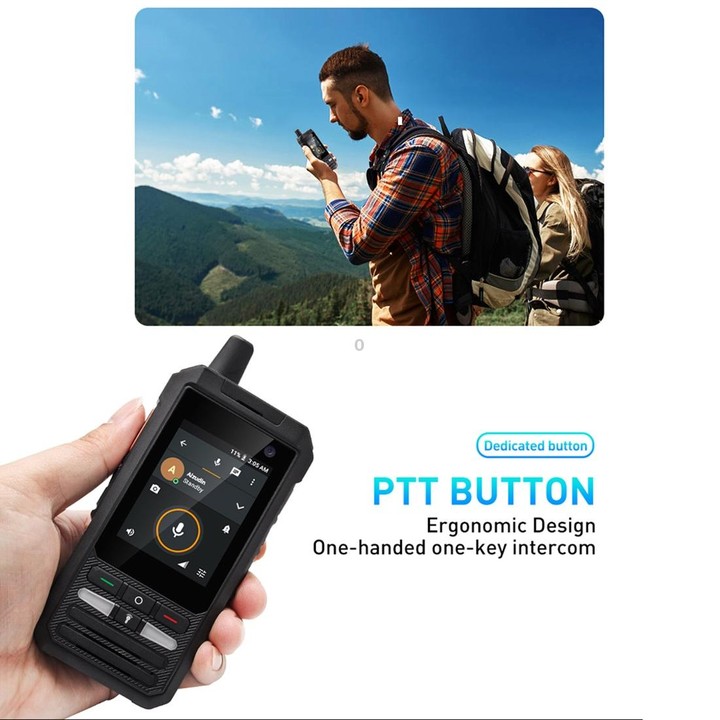 UNIWA F80 Walkie Talkie Rugged Phone, 1GB+8GB, Waterproof Dustproof Shockproof, 5300mAh Battery, 2.4 inch Android 8.1 Qualcomm M
