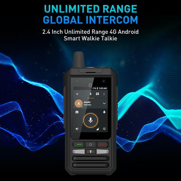 UNIWA F80 Walkie Talkie Rugged Phone, 1GB+8GB, Waterproof Dustproof Shockproof, 5300mAh Battery, 2.4 inch Android 8.1 Qualcomm M