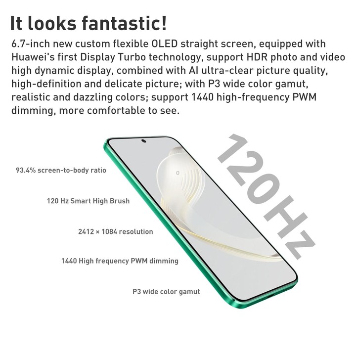 HUAWEI nova 11 FOA-AL00, 60MP Front Camera, 256GB, China Version, Dual Back Cameras, Screen Fingerprint Identification, 6.7 inch
