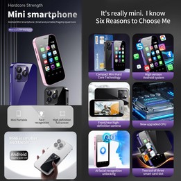SOYES 14 Pro, 2GB+16GB, Face Recognition, 3.0 inch Android 9.0 MTK6739CW Quad Core up to 1.28GHz, OTG, Network: 4G, Dual SIM, Su