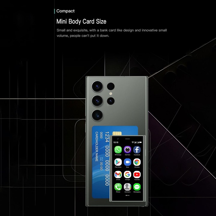 SOYES S23 Pro, 2GB+16GB, 3.0 inch Android 8.1 MTK6580 Quad Core up to 1.3GHz, Bluetooth, WiFi, GPS, Network: 3G, Dual SIM (Black