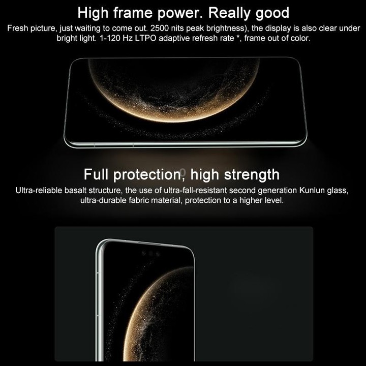 HUAWEI Mate 70 Pro, 12GB+1TB, Harmony AI, 3D Face & Side Fingerprint Identification, 6.9 inch HarmonyOS 4.3, NFC, OTG, Not Suppo