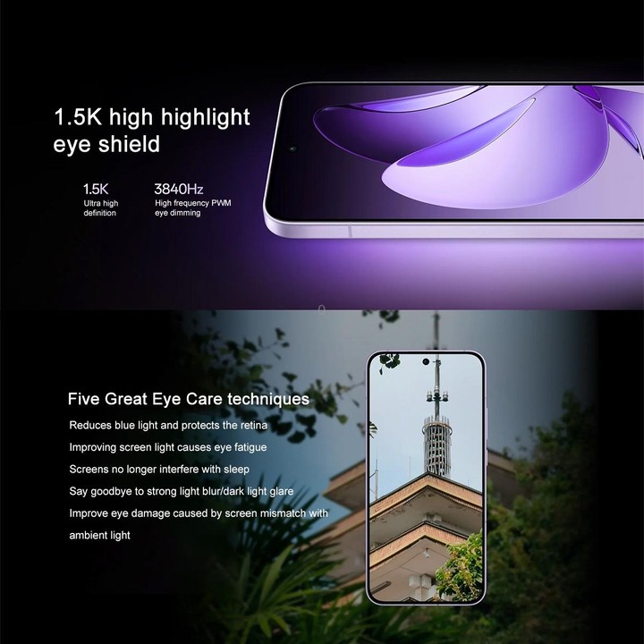 OPPO Reno13 AI Phone, 12GB+512GB, Screen Fingerprint, 6.59 inch ColorOS 15.0 Dimensity 8350 Octa Core, NFC, OTG, Network: 5G (Pu