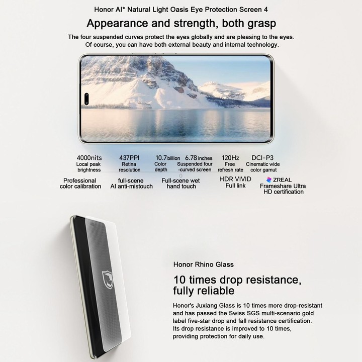 Honor 300 Ultra, 16GB+1TB, Screen Fingerprint, 6.78 inch MagicOS 9.0 / Android 15 Snapdragon 8 Gen 3 Octa Core, Network: 5G, NFC