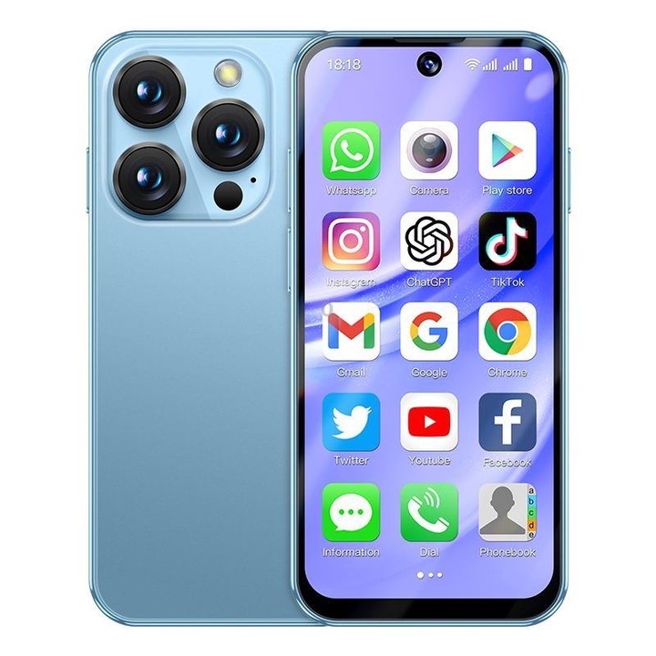 SOYES XS19 Pro, 4GB+64GB, 3.8 inch Android 12.0 MTK6762 Quad Core, Network: 4G, Dual SIM, GPS, OTG, Support Google Play Store (B
