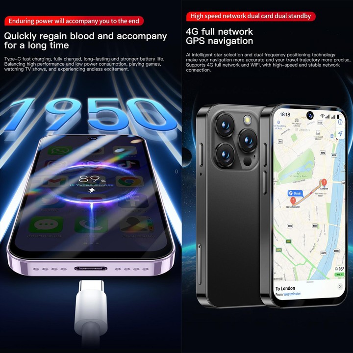 SOYES XS19 Pro, 4GB+64GB, 3.8 inch Android 12.0 MTK6762 Quad Core, Network: 4G, Dual SIM, GPS, OTG, Support Google Play Store (B