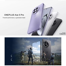 OnePlus Ace 5 Pro, 16GB+512GB, 6.78 inch ColorOS 15.0 Snapdragon 8 Elite Octa Core, NFC, Network: 5G (Black)