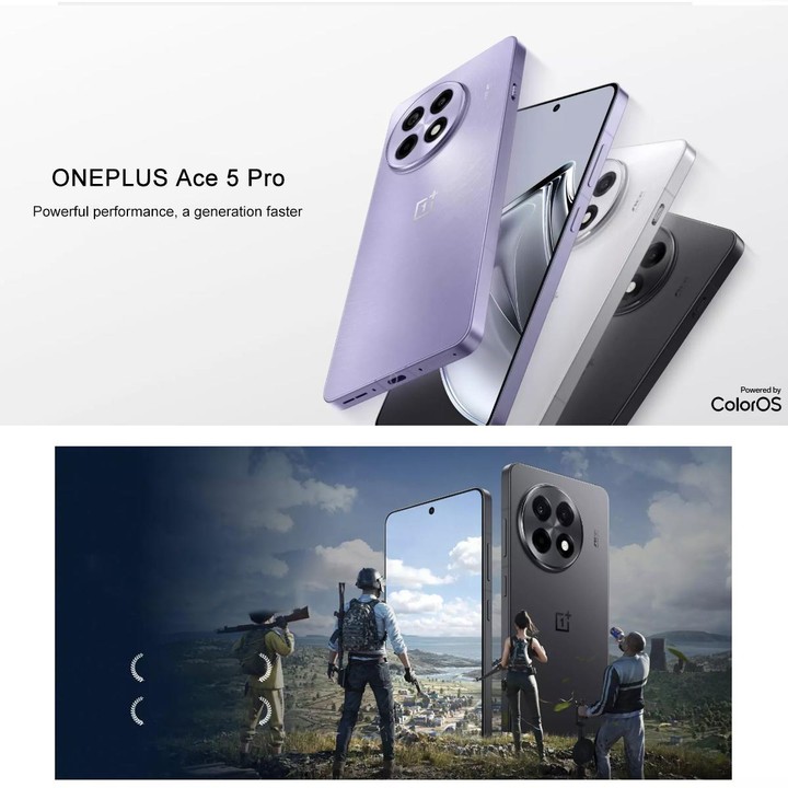 OnePlus Ace 5 Pro, 16GB+512GB, 6.78 inch ColorOS 15.0 Snapdragon 8 Elite Octa Core, NFC, Network: 5G (Black)