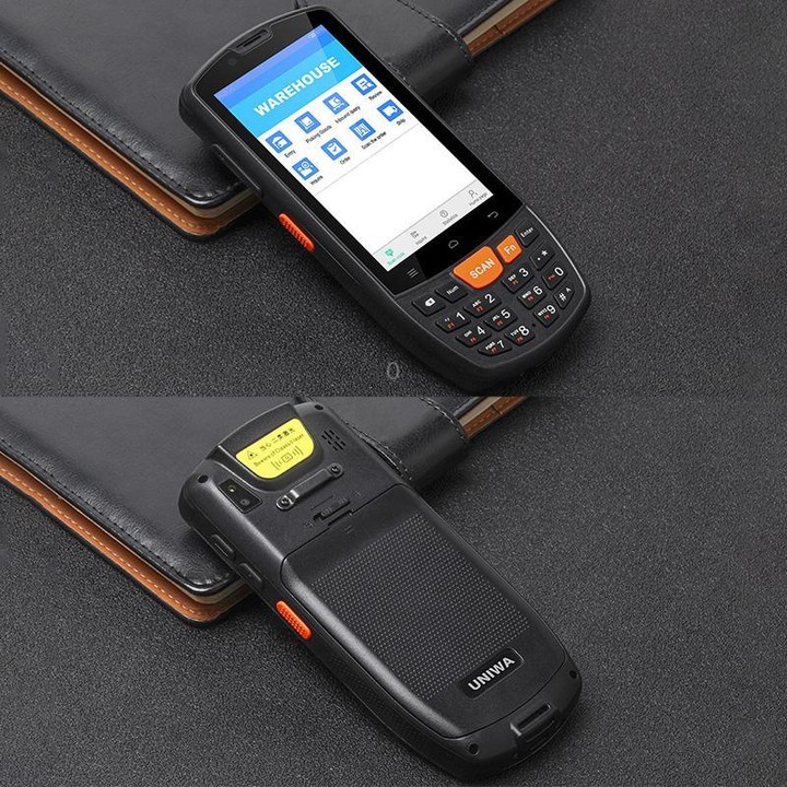 UNIWA HS006 Industrial PDA QR Code Scanner, 2GB+16GB, 4.0 inch Android 11 MediaTek MT6762 Octa Core, NFC, Network: 4G (AU Plug)