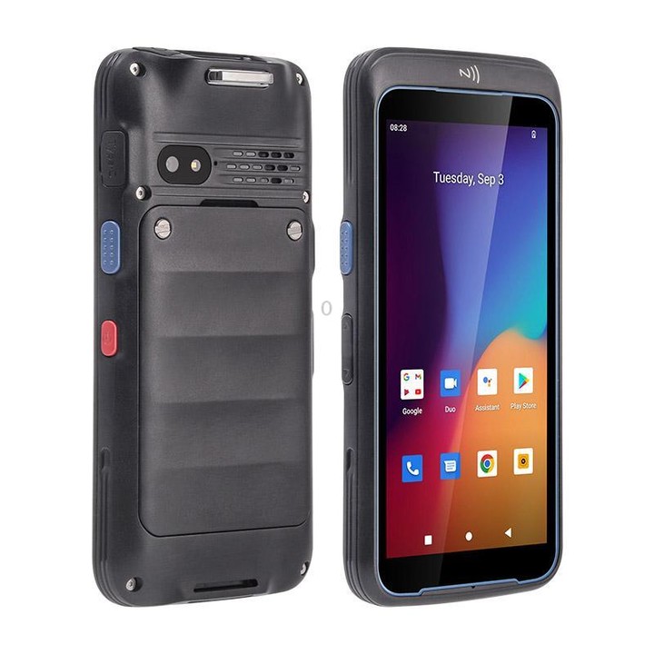 UNIWA V5N Barcode PDA Rugged Phone, 4GB+64GB, 5.5 inch Android 12 MediaTek MT6765 Helio P35 Octa Core, NFC, Network: 4G (AU Plug