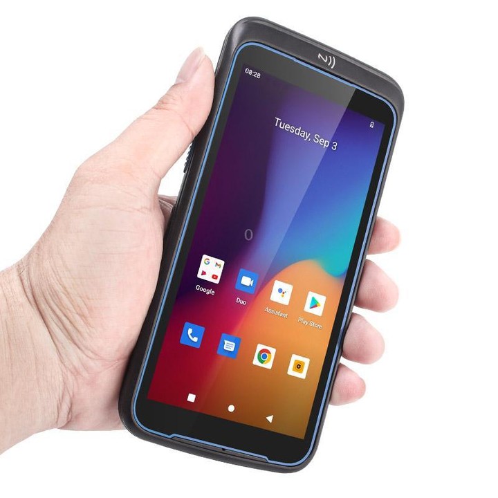 UNIWA V5N Barcode PDA Rugged Phone, 4GB+64GB, 5.5 inch Android 12 MediaTek MT6765 Helio P35 Octa Core, NFC, Network: 4G (UK Plug