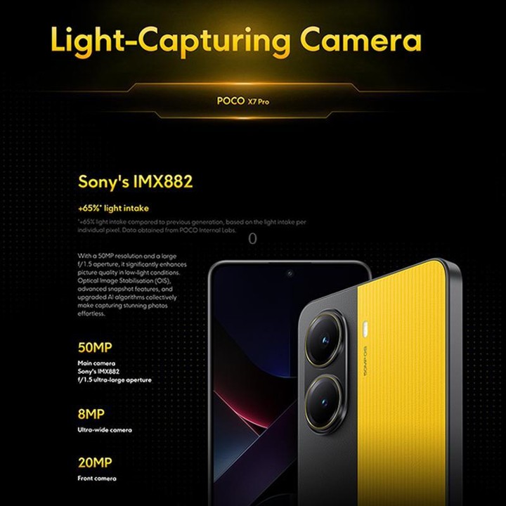 [HK Warehouse] Xiaomi POCO X7 Pro 5G Global, 12GB+512GB, In-screen Fingerprint, 6.67 inch Xiaomi HyperOS 2 MediaTek Dimensity 84