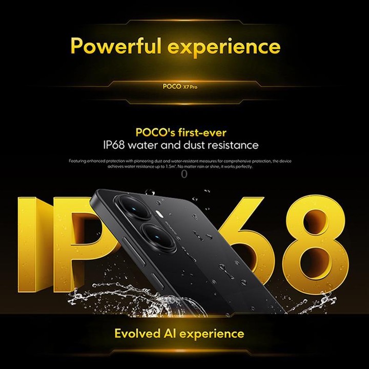 [HK Warehouse] Xiaomi POCO X7 Pro 5G Global, 12GB+512GB, In-screen Fingerprint, 6.67 inch Xiaomi HyperOS 2 MediaTek Dimensity 84