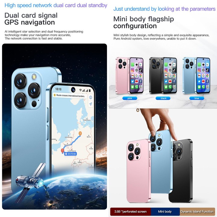 SOYES XS19, 2GB+16GB, 3.88 inch Android 10.0 MTK6580 Quad Core, Network: 3G, Dual SIM (Pink)