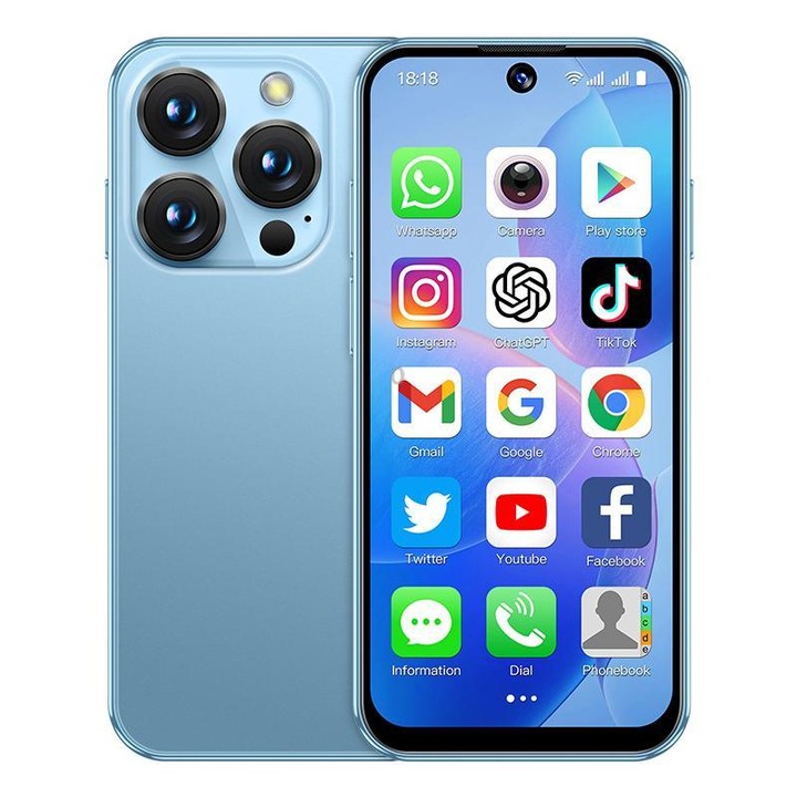 SOYES XS19, 2GB+16GB, 3.88 inch Android 10.0 MTK6580 Quad Core, Network: 3G, Dual SIM (Blue)