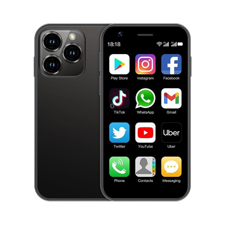 SOYES XS16, 3GB+64GB, 3.0 inch Android 10.0 MTK6737 Quad Core, Bluetooth, WiFi, Network: 4G, Dual SIM, Support Google Play Store