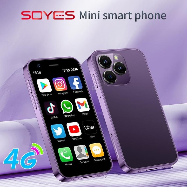 SOYES XS16, 3GB+64GB, 3.0 inch Android 10.0 MTK6737 Quad Core, Bluetooth, WiFi, Network: 4G, Dual SIM, Support Google Play Store